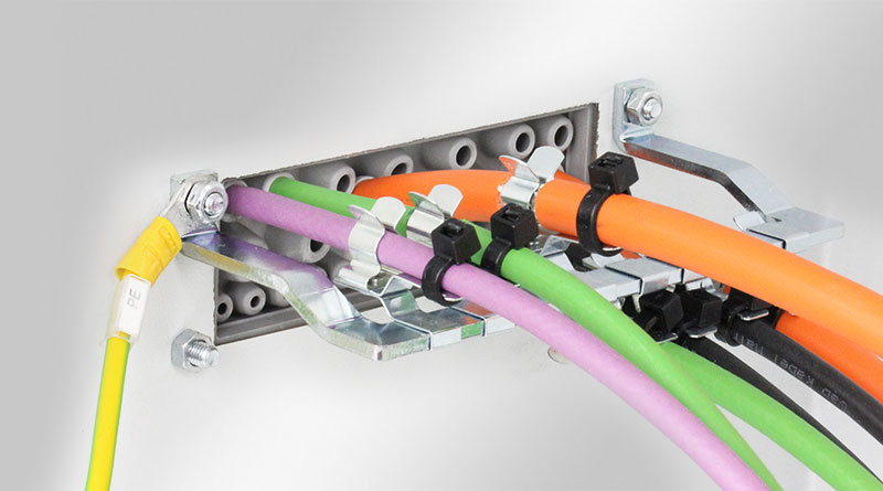 KEL-EMC-PF Kabelmonteringsfäste