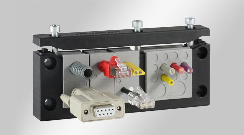 KEL-U-BS IFPS yangın bariyerli kablo giriş çerçevesi (EN45545-3)