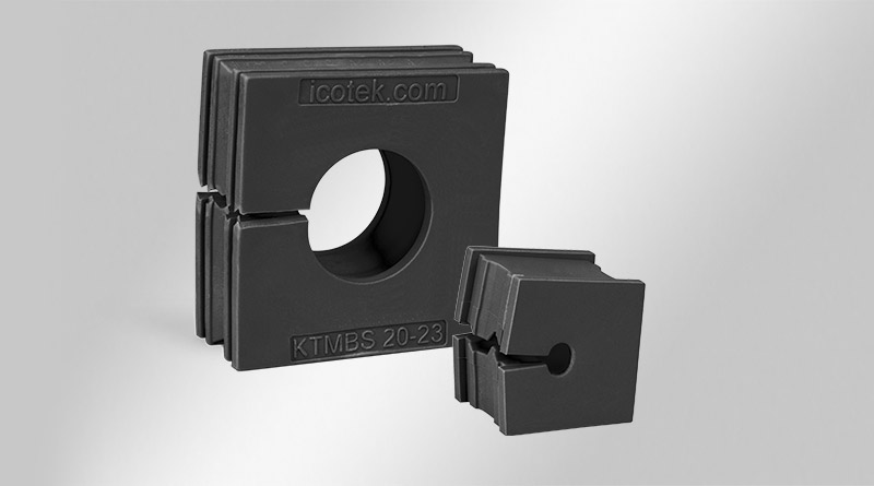 KTMBS | Mehrbereich-Kabeltüllen für KEL-Systeme, schwarz