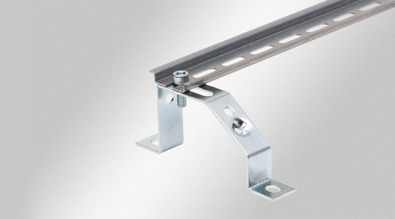 MF mounting rail supports